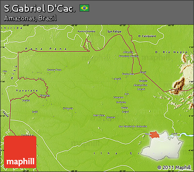 Physical Map of S.Gabriel D'Cac.
