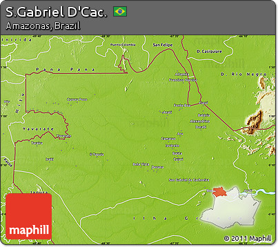 Physical Map of S.Gabriel D'Cac.