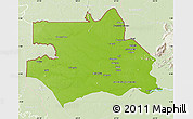 Physical Map of S.Gabriel D'Cac., lighten
