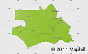 Physical Map of S.Gabriel D'Cac., single color outside