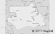 Silver Style Map of S.Gabriel D'Cac.
