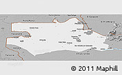 Gray Panoramic Map of S.Gabriel D'Cac.