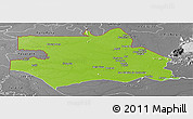 Physical Panoramic Map of S.Gabriel D'Cac., desaturated
