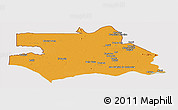 Political Panoramic Map of S.Gabriel D'Cac., cropped outside