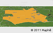 Political Panoramic Map of S.Gabriel D'Cac., satellite outside