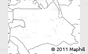 Blank Simple Map of S.Gabriel D'Cac., no labels