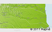 Physical 3D Map of Alcobaca