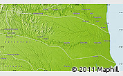 Physical Map of Alcobaca