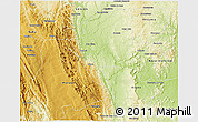 Physical 3D Map of Andarai