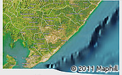 Satellite 3D Map of Camacari