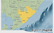 Savanna Style 3D Map of Camacari