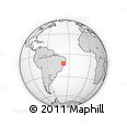 Outline Map of Camacari