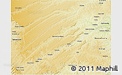 Physical 3D Map of Cocos