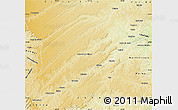Physical Map of Cocos