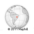 Outline Map of Cocos