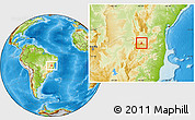 Physical Location Map of Cordeiros