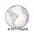 Outline Map of Cordeiros
