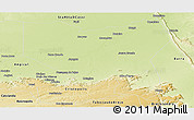 Physical Panoramic Map of Cotegipe