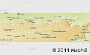 Physical Panoramic Map of Cristopolis