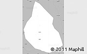 Gray Simple Map of Dom Basilio