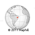 Outline Map of Ibipeba