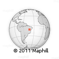 Outline Map of Ibotirama