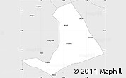 Silver Style Simple Map of Igapora