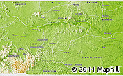 Physical 3D Map of Itagimirim