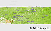 Physical Panoramic Map of Itagimirim