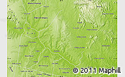 Physical Map of Itapicuru