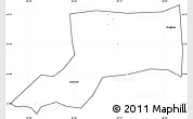Blank Simple Map of Jacaraci, cropped outside