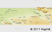 Physical Panoramic Map of Jussara