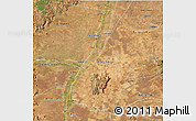 Satellite 3D Map of Malhada