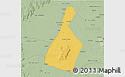 Savanna Style 3D Map of Malhada