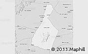 Silver Style 3D Map of Malhada