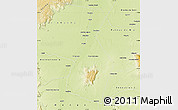 Physical Map of Malhada