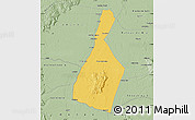 Savanna Style Map of Malhada
