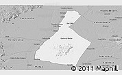 Gray Panoramic Map of Malhada