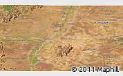 Satellite Panoramic Map of Malhada