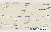 Shaded Relief Panoramic Map of Malhada