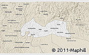 Classic Style 3D Map of Medeiros Neto