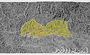 Satellite 3D Map of Medeiros Neto, desaturated