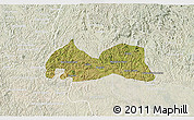 Satellite 3D Map of Medeiros Neto, lighten
