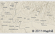 Shaded Relief 3D Map of Medeiros Neto