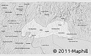 Silver Style 3D Map of Medeiros Neto