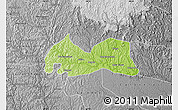 Physical Map of Medeiros Neto, desaturated