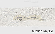 Shaded Relief Panoramic Map of Medeiros Neto, lighten