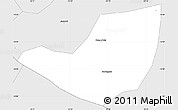 Silver Style Simple Map of Mortugaba