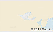 Classic Style 3D Map of Muritiba, single color outside