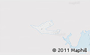 Silver Style 3D Map of Muritiba, single color outside